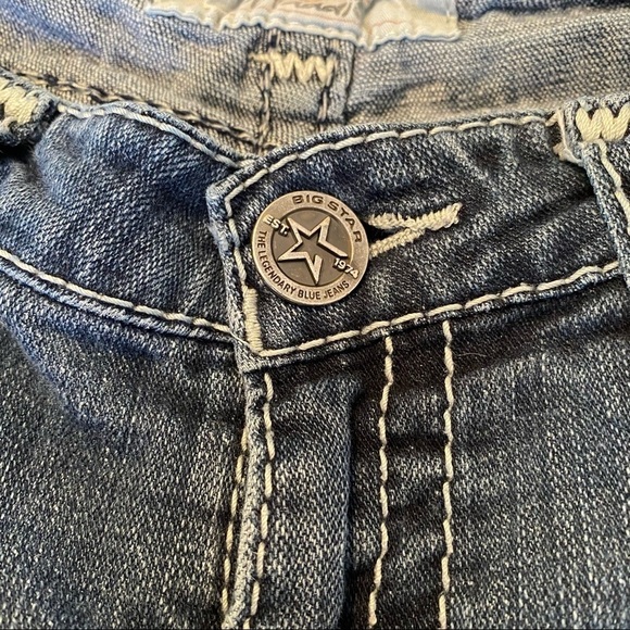 Big Star Maddie Boot Flare Vintage Collection Flap Pocket Jeans - 28 - Picture 9 of 16